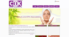 Desktop Screenshot of medcokintl.com